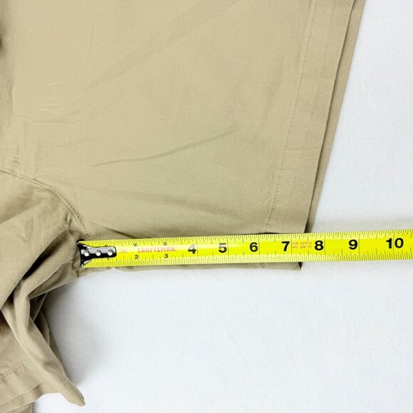 Wrangler Men's Five Star Premium Stretch Regular Fit Tan Shorts Size 32x7 NWT - Picture 11 of 11